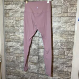 Lululemon pink High-Waisted Leggings